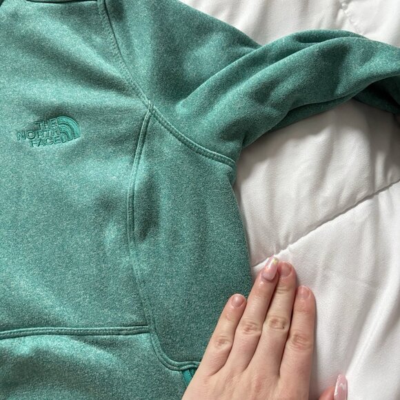 THE NORTH FACE Jacket Womens Size Medium Green Fleece Lined Winter Outdoor - Picture 7 of 10